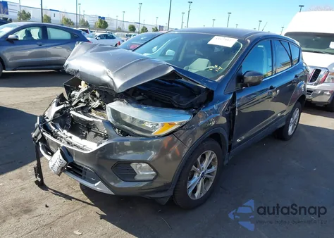 2017 Ford Escape Se from USA, damaged, VIN 1FMCU0GD1HUD66480